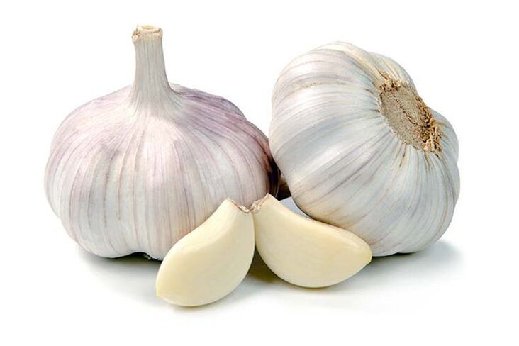 Parasiten -Knoblauch